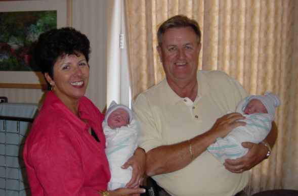 Linda and Pete Hoyt with Grandchildren Jordan and Austin pete - linda and grand children